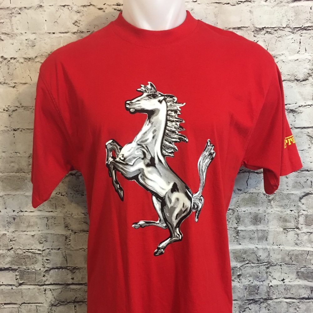 Authentic Ferrari Prancing Graphic Ted T-shirt